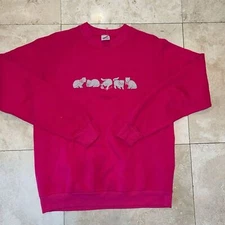 Vintage Cat Crewneck Sweater
