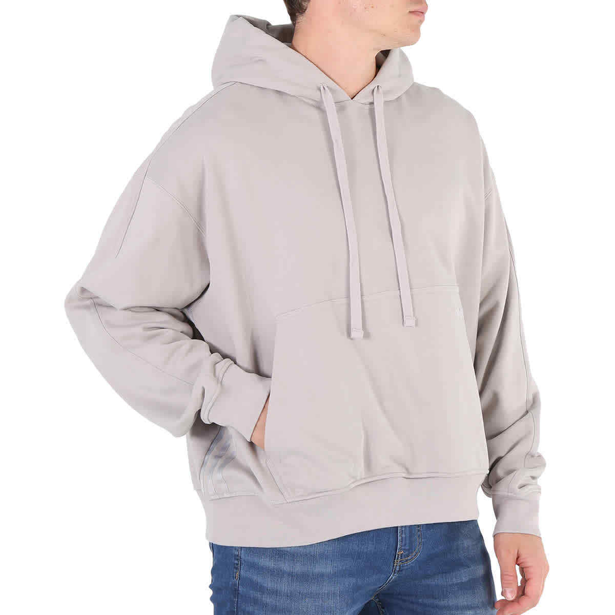 adidas blue version essentials hoodie