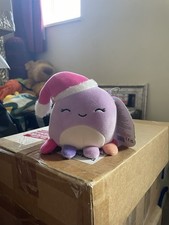 Beula octopus Santa hat squishmallow 5”