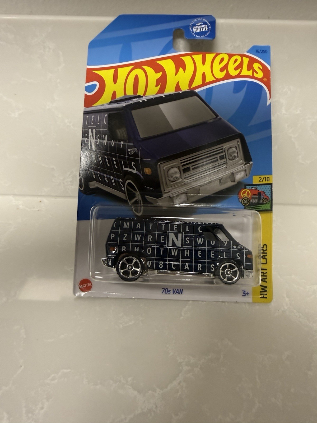 Hot Wheels 2023 70s Van #16 HW Art Cars