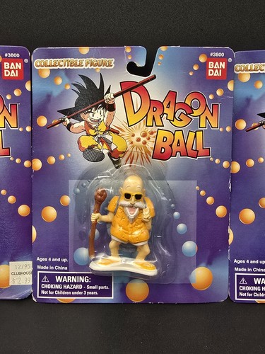 (4) Vintage 1995 Bandai 2.75" Figures Dragon Ball Z Chi-Chi Ox King Roshi Yamcha - Picture 2 of 7