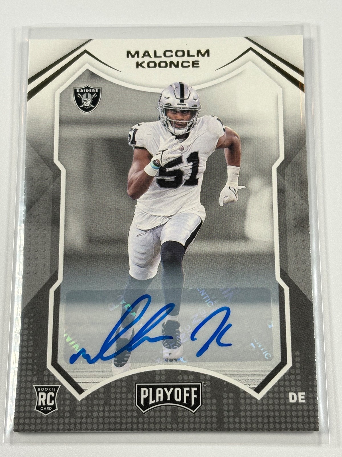 Malcolm Koonce Panini Playoff #276 Autograph