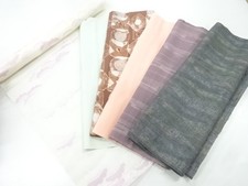 7628417: JAPANESE KIMONO / ANTIQUE FABRIC CLOTH SET