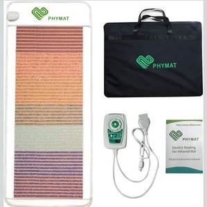 PHYMAT Far Infrared Heating Pad 7 Color Crystal Chakra Yoga Meditation Bio Mat
