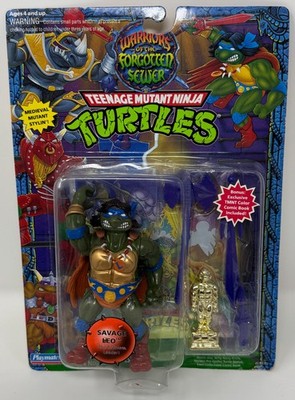 Teenage Mutant Ninja Turtles Savage Leo Warriors of the Forgotten Sewer 1994