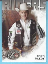 2010 Press Pass PBR 8 Seconds RIDERS Insert CORD McCOY Bull Riding OK Rodeo