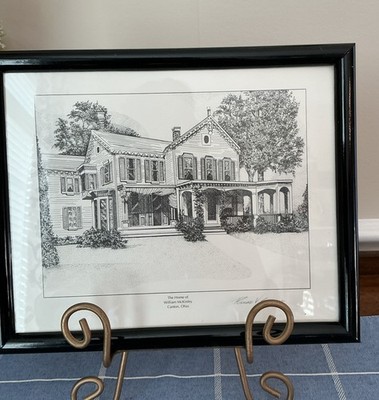 Intl.  Archives Vtg  Prints Presidential William McKinley Home, Canton, OH, 8x10