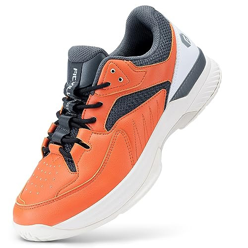 Scarpe da tennis uomo larghe Pickleball tutte le campi con arco 11 X-Wide arancione - Foto 2 di 7