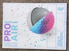 Vice Dozen Pro Air Cotton Candy Shade EDITION Golf Balls New Blue Pink Drip