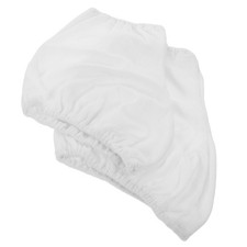 1 Pair White Figure Skating Boot Covers for Size 34-38 Stretch Velvet Roller