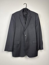 Jos. A. Bank Signature Collection Black Wool Suit Gordon Blazer 44LG