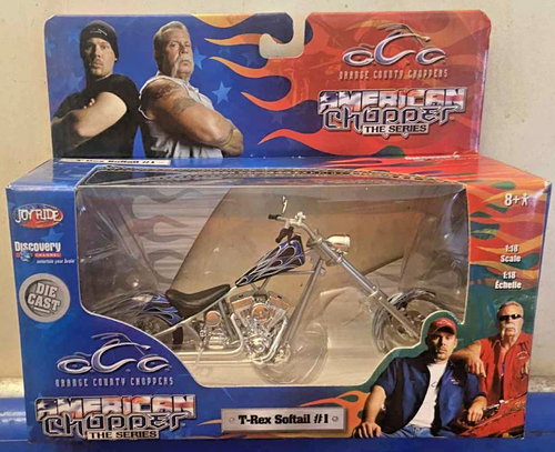2004 Ertl Orange County Choppers Joy Ride T-Rex Softail #1 1:18 American Chopper - Bild 1 von 3