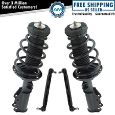 4 Piece Front Suspension Strut Assembly Sway Bar End Link Kit Set for Buick