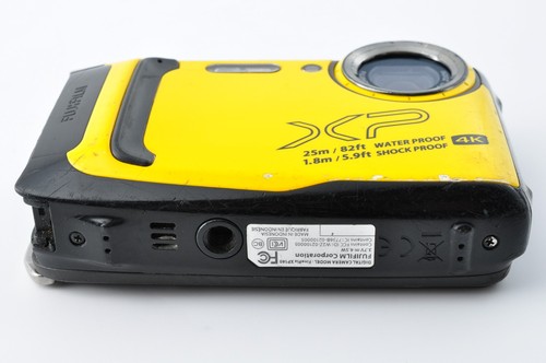FUJIFILM FinePix XP140 Yellow Compact Digital Camera Shockproof,cold proof #1059 - Picture 10 of 13