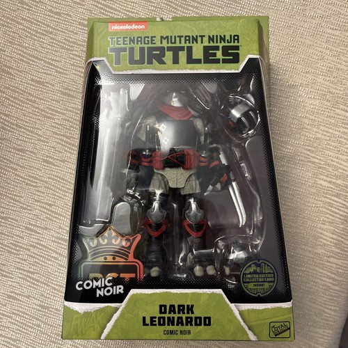 The Loyal Subjects TMNT Dark Leonardo Comic Noir 5" Figure Limited Edition NEW - Picture 1 of 7