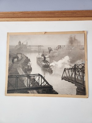 Doris Martha Weber  ''Stern First'' Silver Gelatin Print  - Cleveland memorabilia 