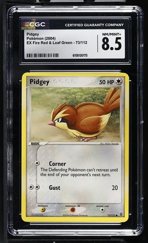 Pidgey graded CGC 8.5 for sale on eBay