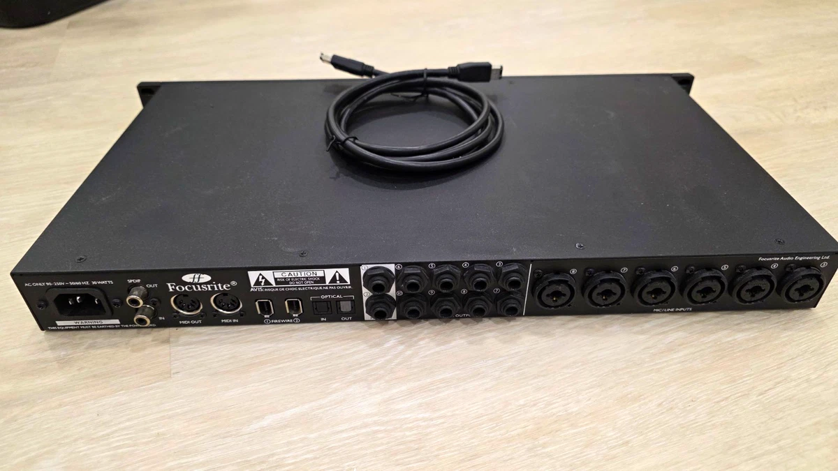Focusrite Saffire Pro 40 for sale | eBay