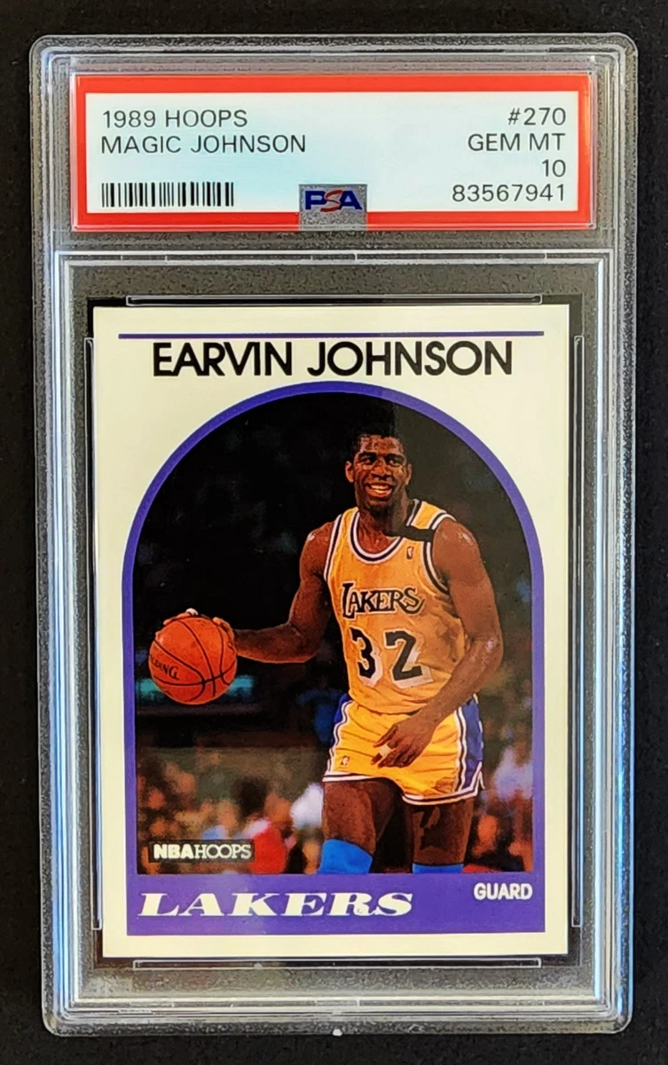 Magic Johnson Professional Sports Authenticator (PSA) Basketball