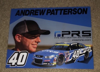 Nascar ARCA Menards Driver #40 Andrew Patterson PRS 2026 Postcard