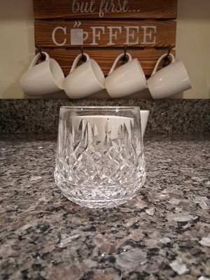Waterford Lismore Roly Poly Old Fashioned Glass 3.5'' Tall 8 Oz