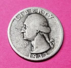 1932-S Washington Silver Quarter Beautiful Key High Grade Coin Rare Date ~ #002