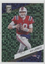 2023 Panini Donruss Elite Green Disco Mac Jones #70 1k9e