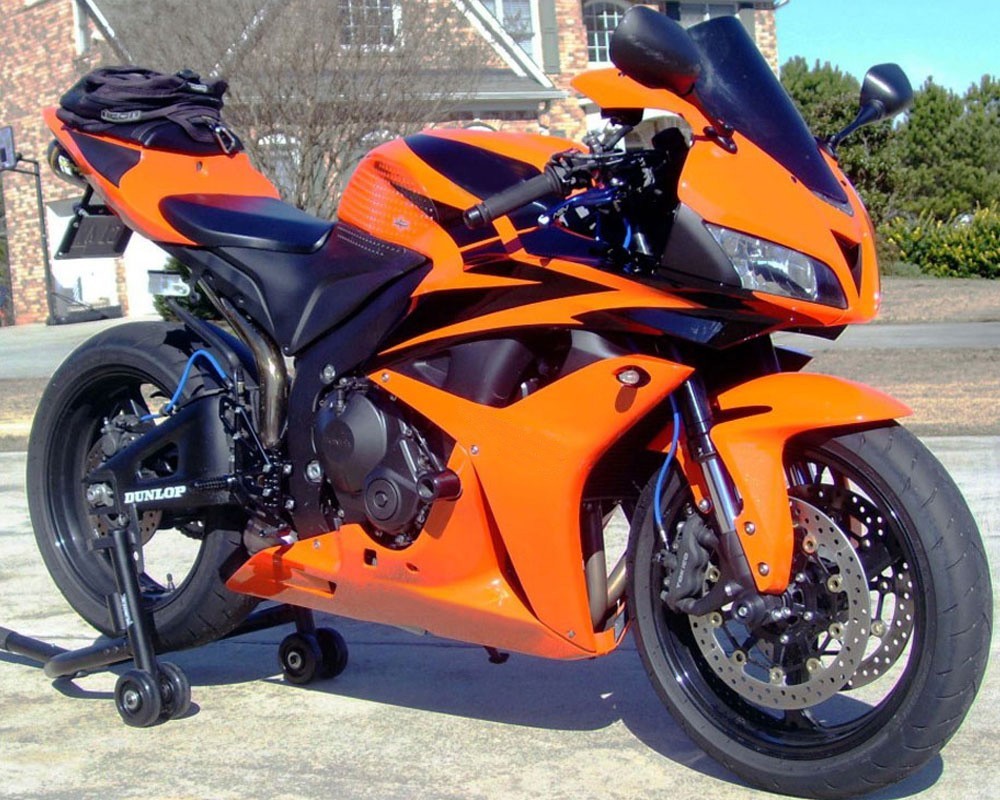 For Honda CBR600RR F5 2007 2008 CBR600 RR 07 08 Orange Bodywork
