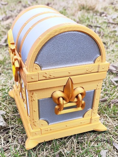 Genshin Impact Game wunderschöne mechanische Schatztruhe Schmuck Aufbewahrungsbox Geschenk - Bild 7 von 8