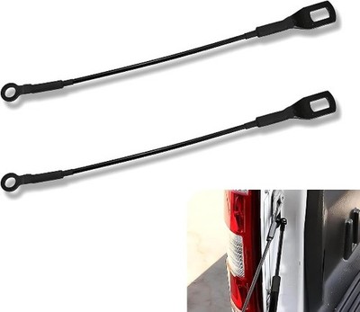 2 PCS Tailgate Cargo Box Pull Cable, 405mm/15.94In Metal Tailgate Pull Cable, Au