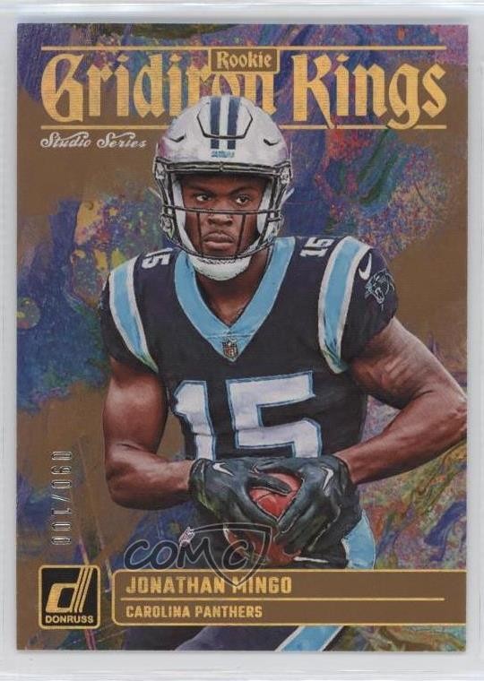 2023 Donruss Rookie Gridiron Kings Studio Series 90/100 Jonathan Mingo RC 01sb