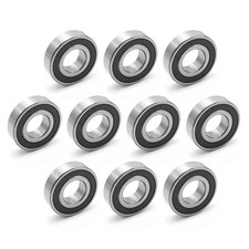 10 Pcs R12-2RS 3/4 X 1-5/8 X 7/16 Inch Ball Bearing Double Sealed Bearings De...