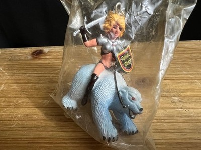 RARE SEALED NEW Rumple Minze Warrior Woman Riding a Polar Bear