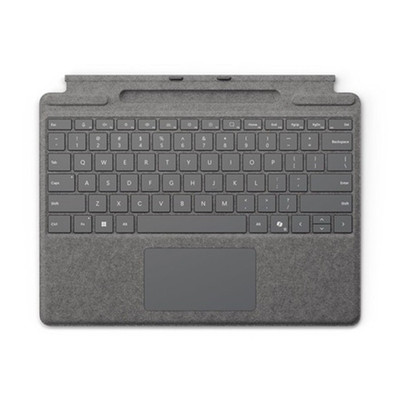 Microsoft Surface Pro Keyboard Type Cover Alcantara Platinum for Pro 8/9