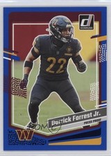 2023 Panini Donruss Press Proof Blue Darrick Forrest Jr #296 2xd