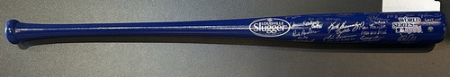 NY Mets 1986 World Series Team Signed Bat Hernandez 28 Nickname Auto Steiner Coa - Picture 1 of 24