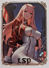 Zero Two | Darling in the franxx Metall Card/Karte Goddess Story 042/200