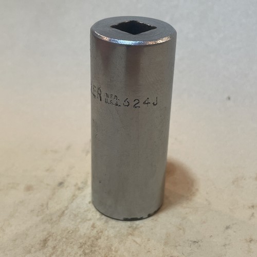 Vintage Giller 3/4” Deep Socket 12 Point 1/2” Drive No. 624 J USA - Picture 2 of 16