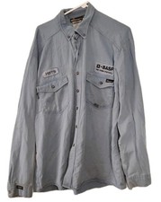 Workrite, XLTall, Cat 2, Fr, Flame Resistant ,50L Work Shirt, Blue, L/S