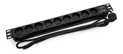 Stromleiste AC 230V für RACK 19 - 9x