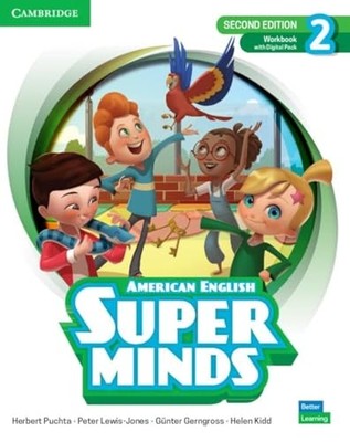 Super Minds Level 2 Workbook with Digital Pack American - NEU Helen Kidd 2022