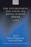 Partha Dasgupta (U. A.) | The Environment And Emerging Development Issues | Buch
