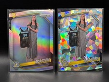 2025 Panini Prizm WNBA AJSA SIVKA #85 (Lot Of 2) Prizm Refractor & Cracked Ice