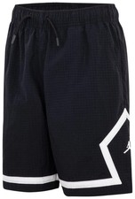 Jordan Boys 8-10 yrs Poolside Woven Black Diamond Shorts 95D825-023 Size S