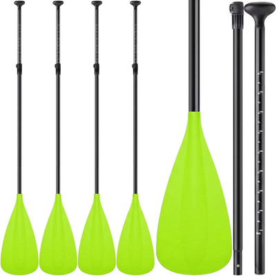 4 Set of 3 Pieces SUP Paddle Board Paddle Adjustable Paddleboard Lightweight Sta