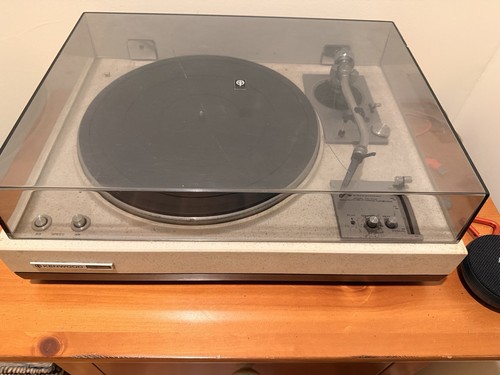 Kenwood KD-3055  “the Rock” Turntable Working - Ortofon Concorde 30 Cartridge