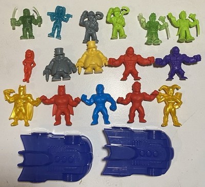 DC Comics Tiny Mights 2  Keshi Miniature Mini Micro Rubber Toy Figure Loose Lot