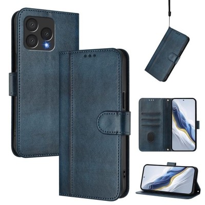 Suncase Custodia In Vera Pelle Per CUBOT P50