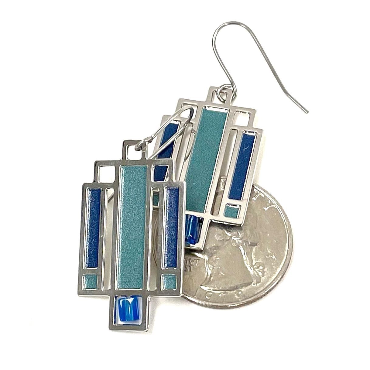 Frank Lloyd Wright "Willits Lightscreen" Silver-T… - image 4