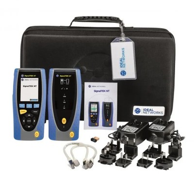 SignalTEK NT Netzwerk Tester Gigabit PoE Touchscreen Blau Trend Networks